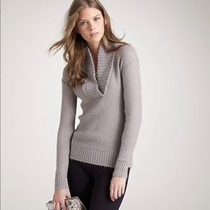 J.Crew Sweater Popover Mohair Blend Lightweight